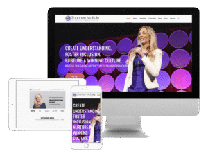 Shannon McKain website showcase