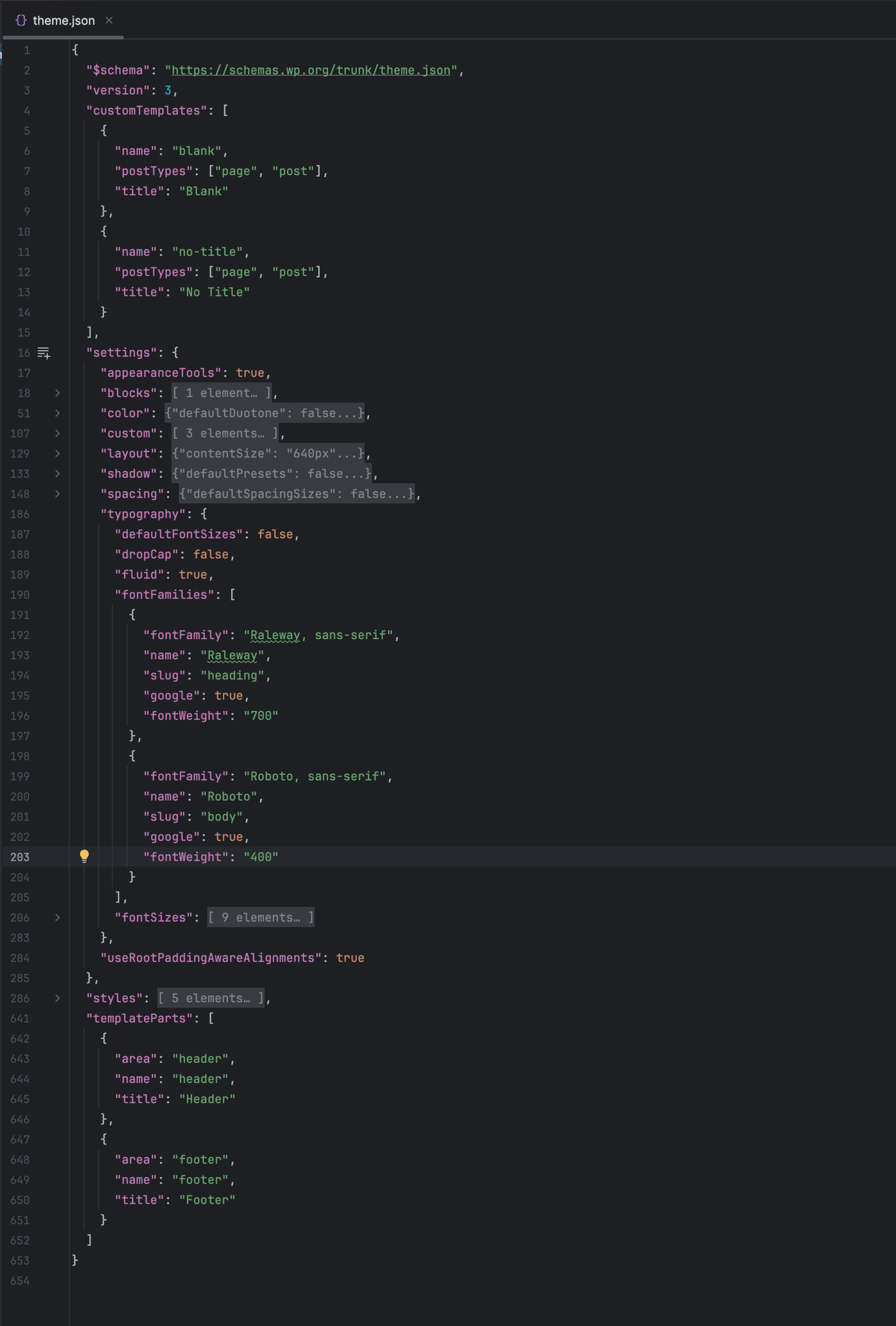 my theme.json