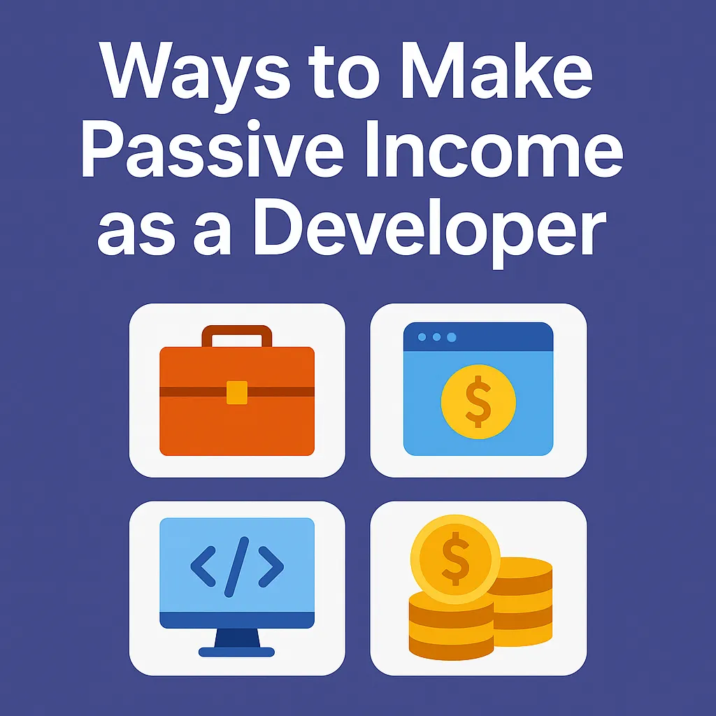 🤑 Ways to Make Passive Income as a Developer