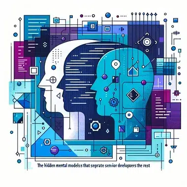 The Hidden Mental Models That Separate Senior Developers from the Rest - Developer illustration